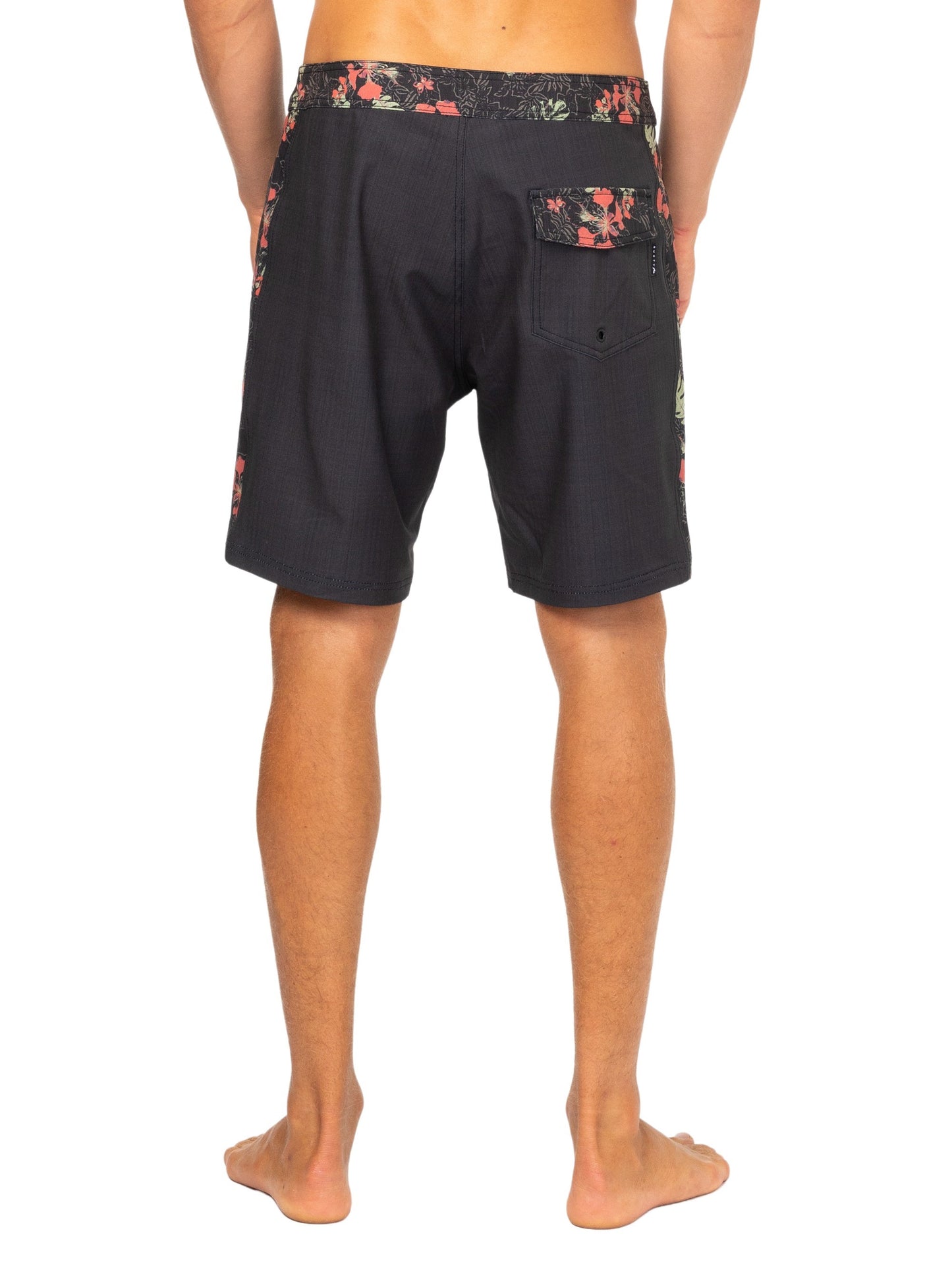 Side Swipe Boardshort - Coal