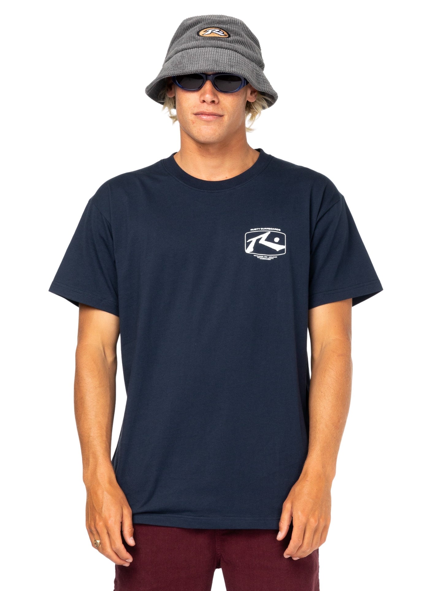 Advocate Short Sleeve Tee - Navy Blue