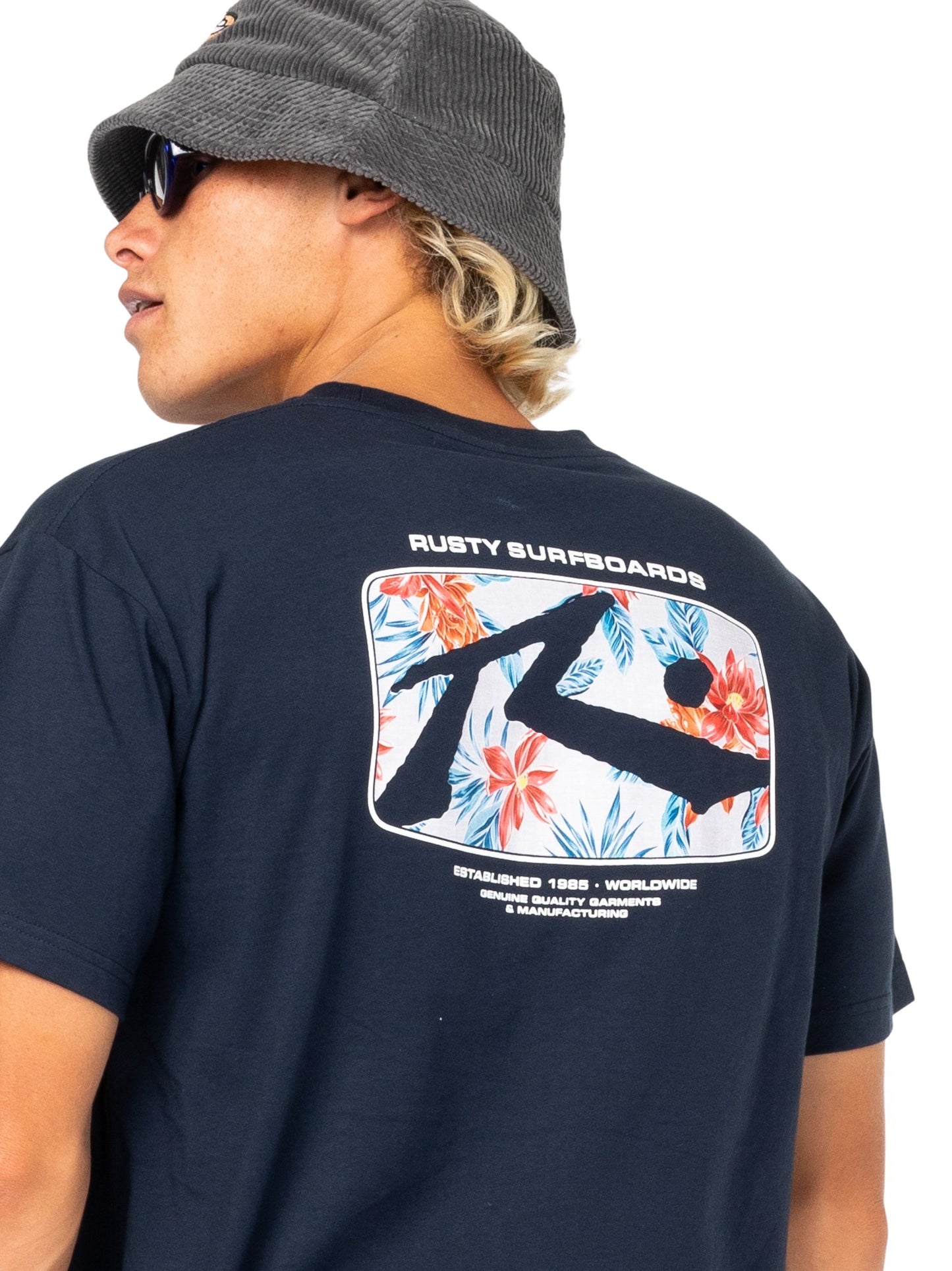 Advocate Short Sleeve Tee - Navy Blue